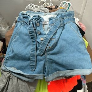 High waist shorts